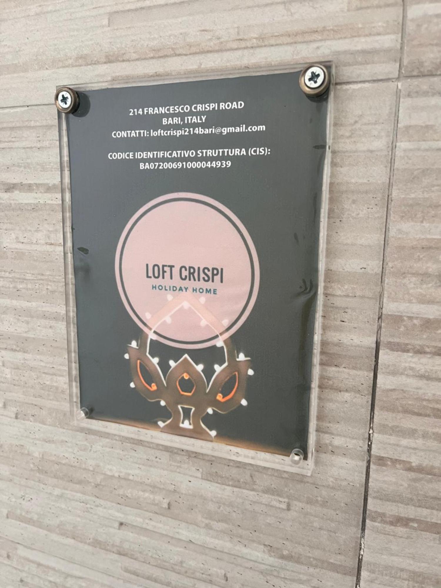 فيلا Loft Crispi باري المظهر الخارجي الصورة